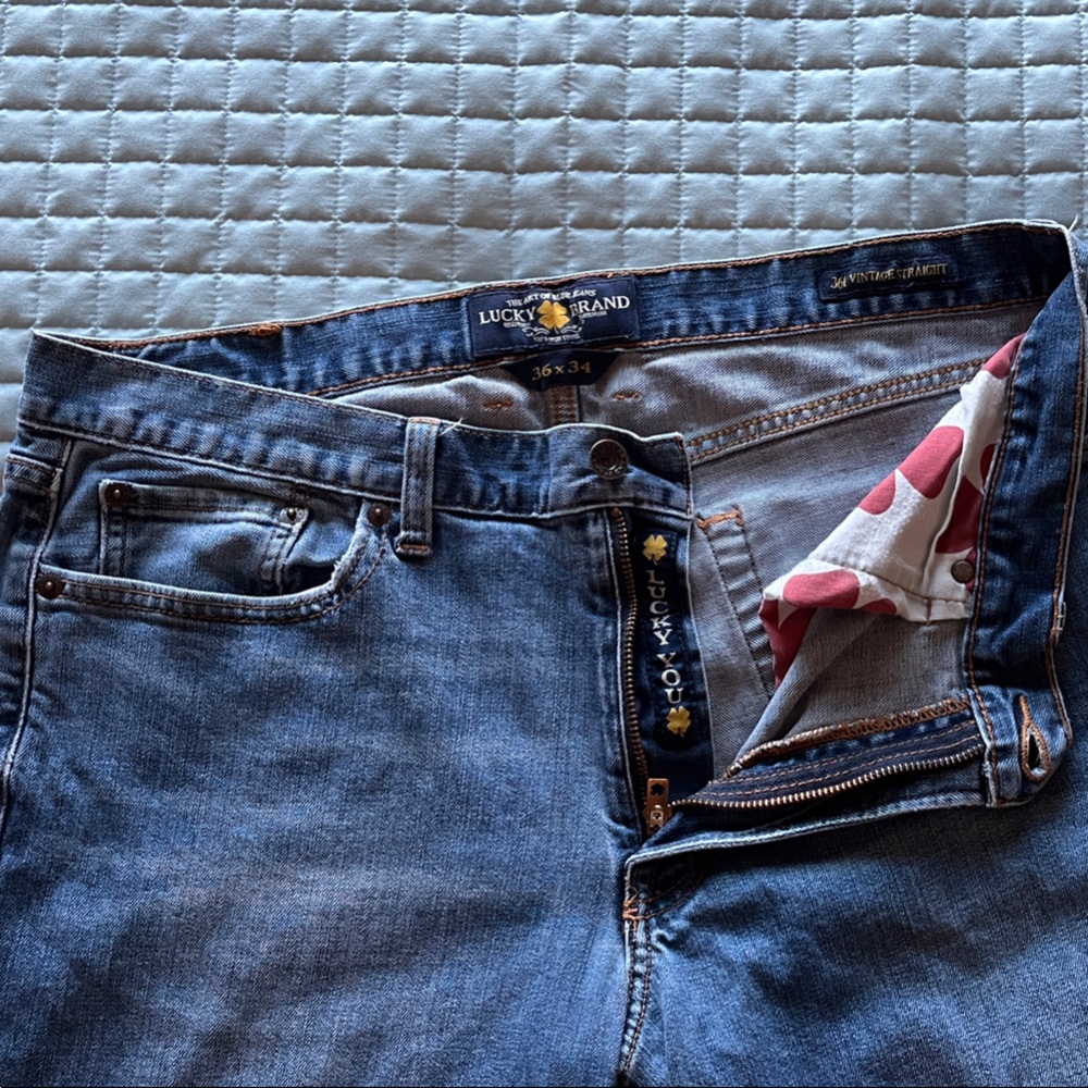 Lucky Brand Denim with Pink Accents